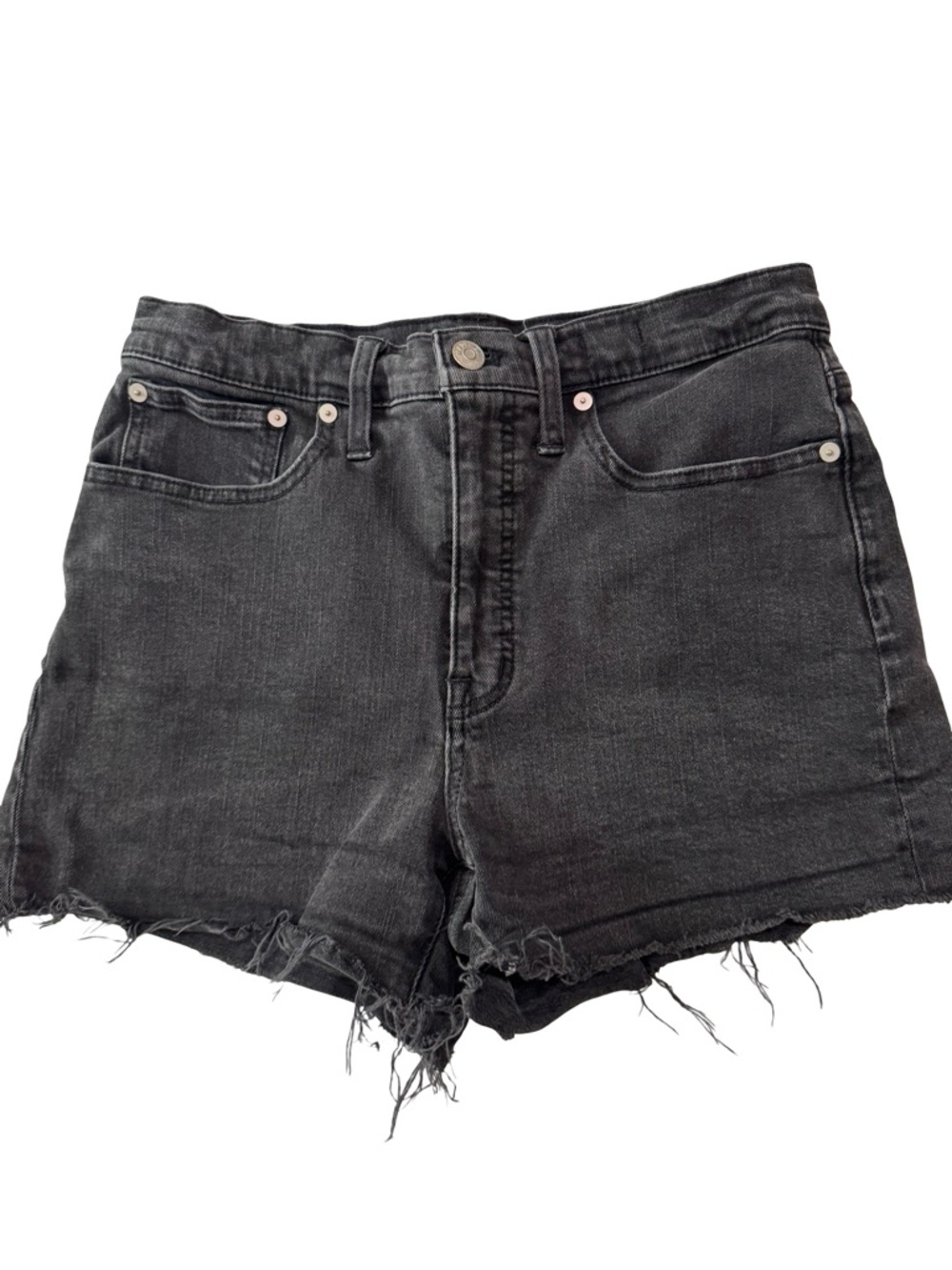 Madewell High-Rise Denim Shorts Lunar 28